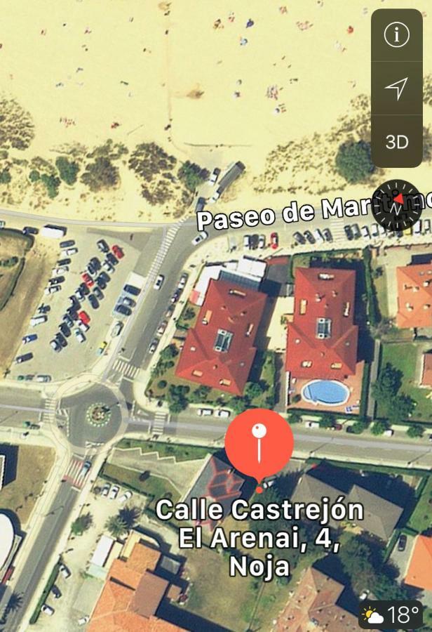 Apartamento El Arenal Playa De Ris Noja Exteriör bild
